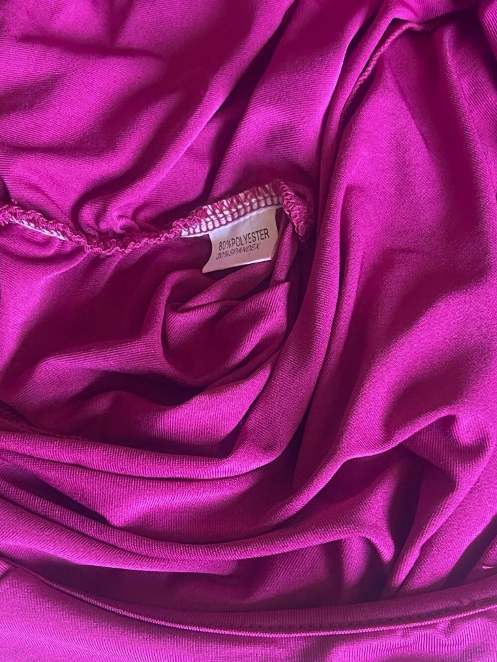 Purple Ruched Plus Size Surplice V-Neck Dress Flutter Sleeve Stretch 3XL - Picture 7 of 7